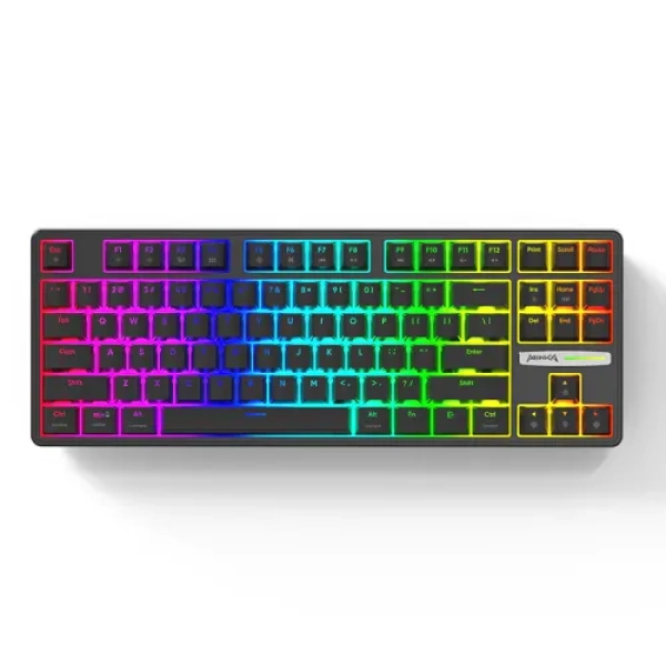 Monka 3087 Gasket Mount RGB Mechanical Keyboard (87-Key TKL)
